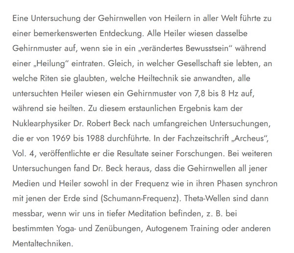 Heiler Gehirnmuster für  Deutschland